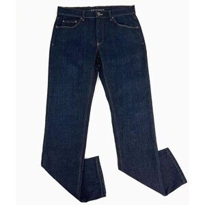Mott & Bow Slim Crosby Denim Jeans Mens 32x32 Dark Wash Blue Stretch